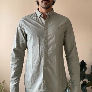 - Mens AllSaints Tan shirt
